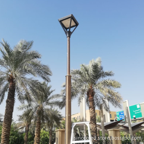 SASO ENEC CB CE TUV Approved LED Garden Light with NEMA or Zhaga Socket